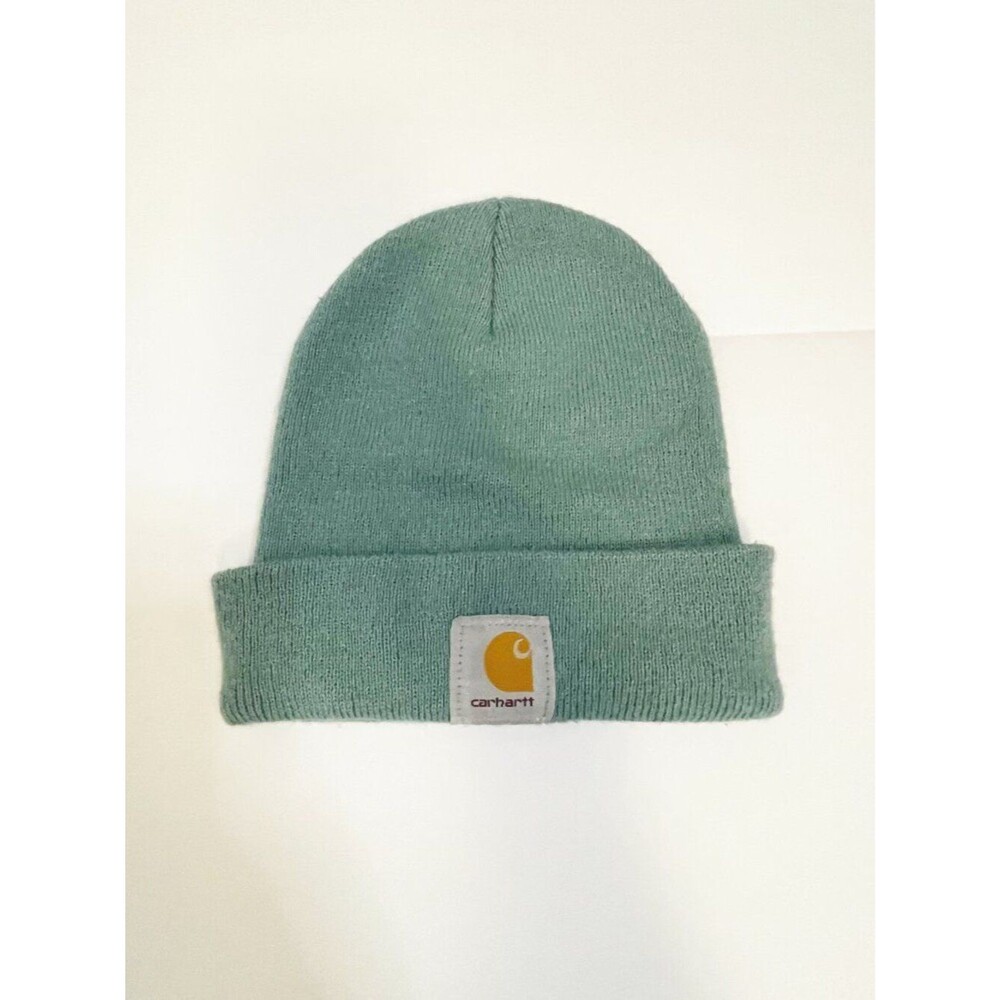 Carhartt Knit Beanie Hat Mint Green Acrylic Winter Watch Cap Unisex
